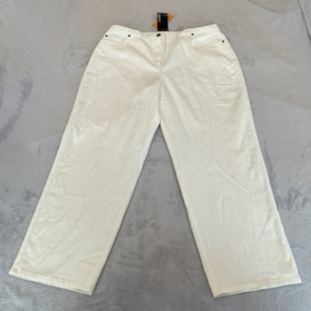 Ruby Rd Women's Pants 20W White